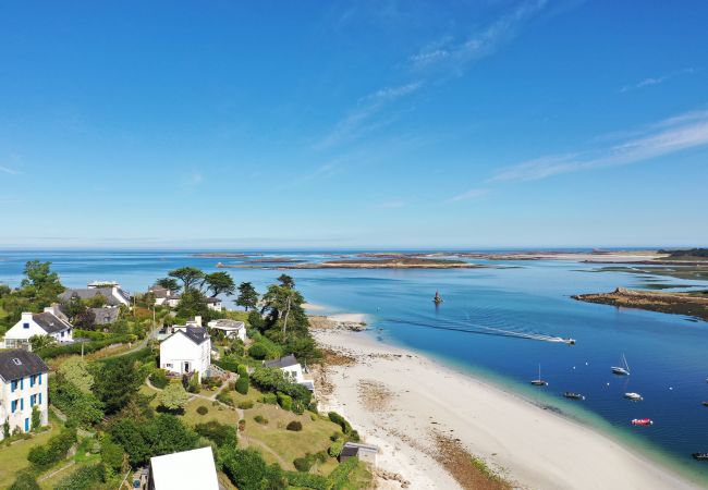 Maison à Saint-Pabu - KER HUELLA - Superbe vue mer / accès plage privé