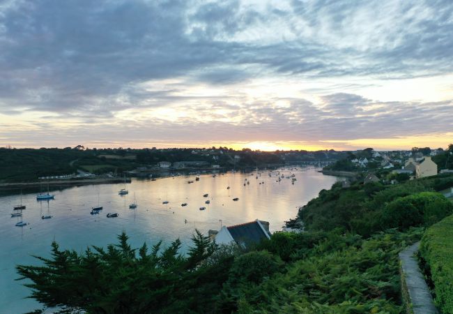 Maison à Saint-Pabu - KER HUELLA - Superbe vue mer / accès plage privé