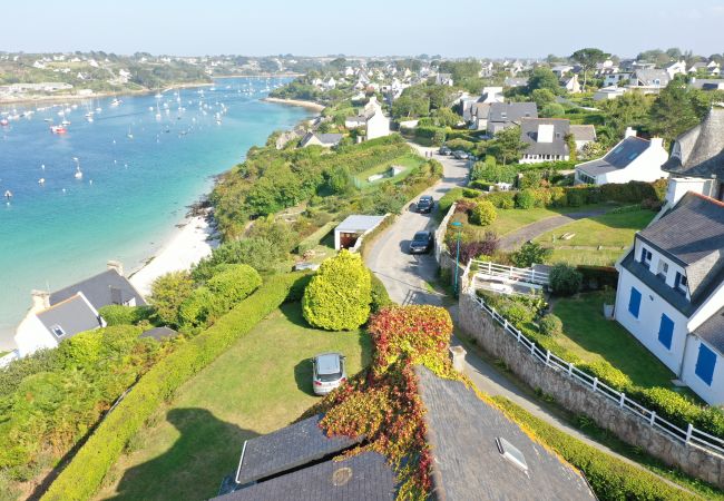 Maison à Saint-Pabu - KER HUELLA - Superbe vue mer / accès plage privé