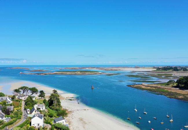 Maison à Saint-Pabu - KER HUELLA - Superbe vue mer / accès plage privé