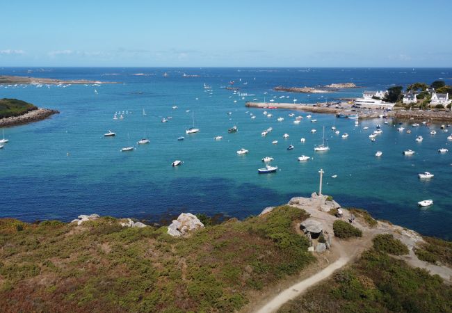 Maison à Saint-Pabu - KER HUELLA - Superbe vue mer / accès plage privé