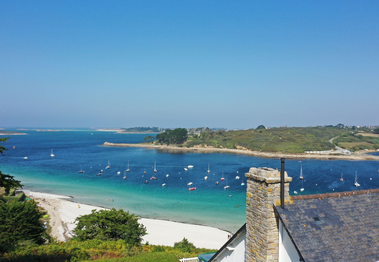 Maison à Saint-Pabu - KER HUELLA - Superbe vue mer / accès plage privé