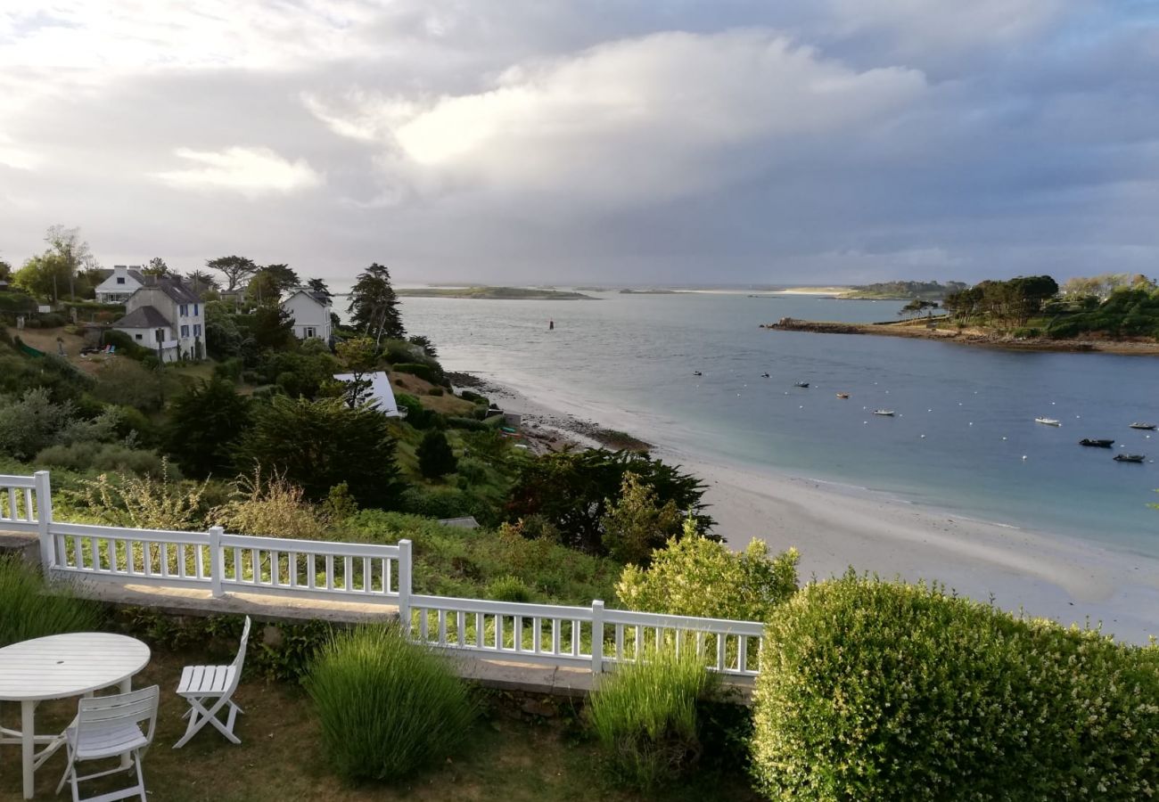 Maison à Saint-Pabu - KER HUELLA - Superbe vue mer / accès plage privé