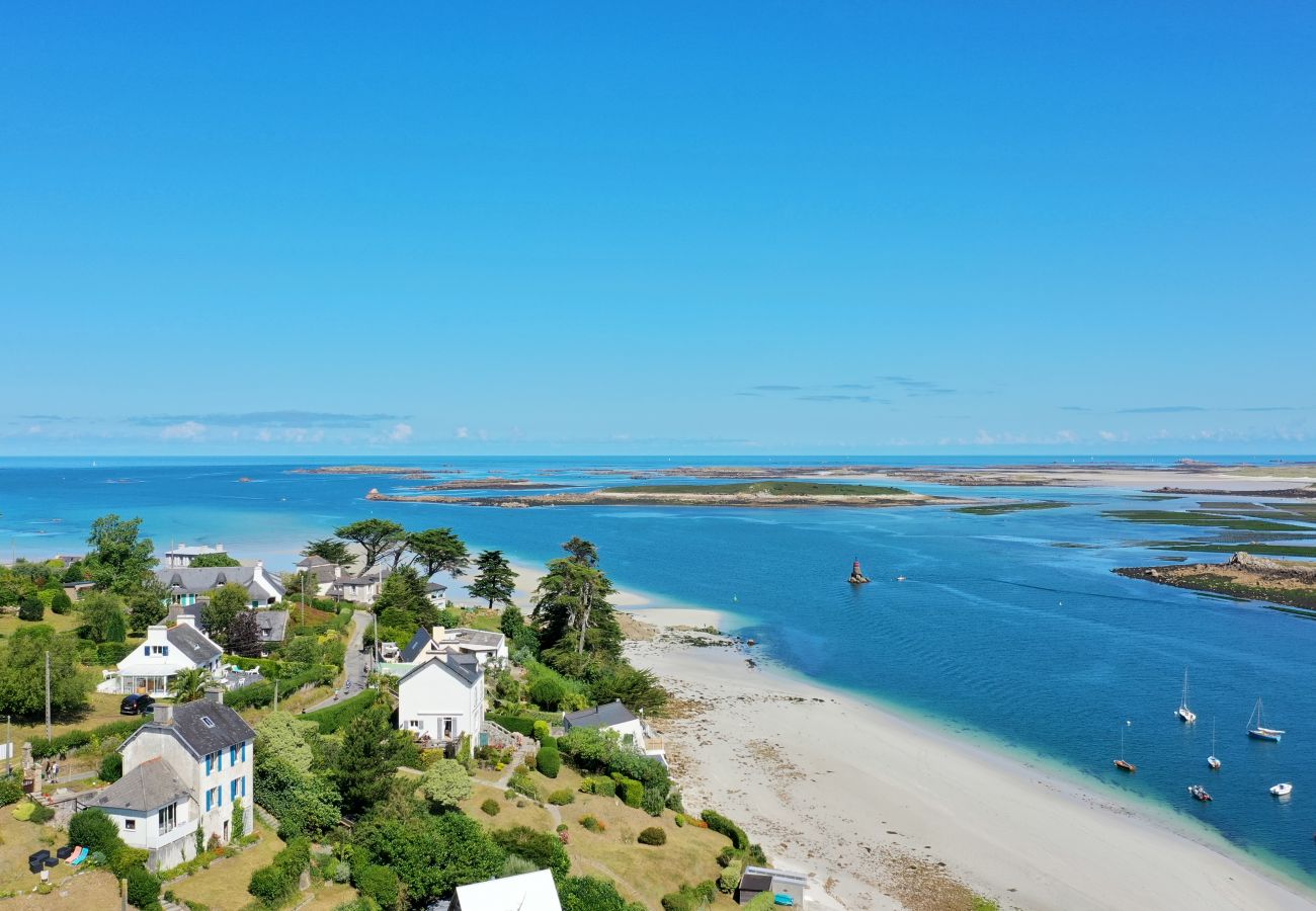 Maison à Saint-Pabu - KER HUELLA - Superbe vue mer / accès plage privé