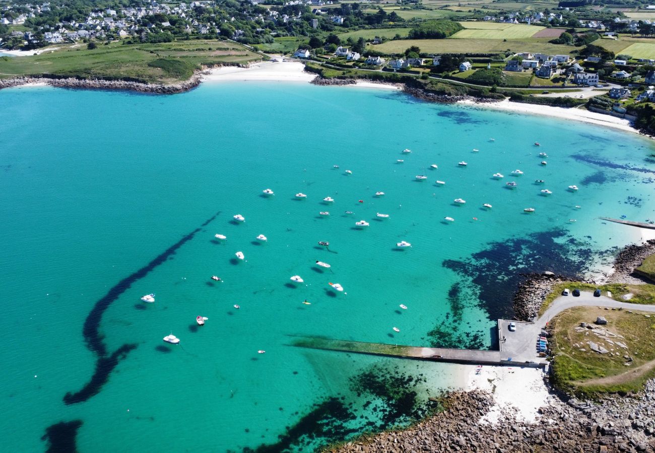 Maison à Saint-Pabu - KER HUELLA - Superbe vue mer / accès plage privé