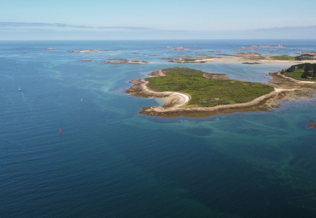 Appartement à Landéda - ILE CEZON - Duplex de luxe avec magnifique vue mer