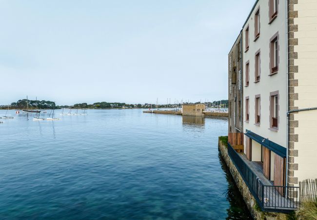 Appartement à Landéda - ILE CEZON - Duplex de luxe avec magnifique vue mer