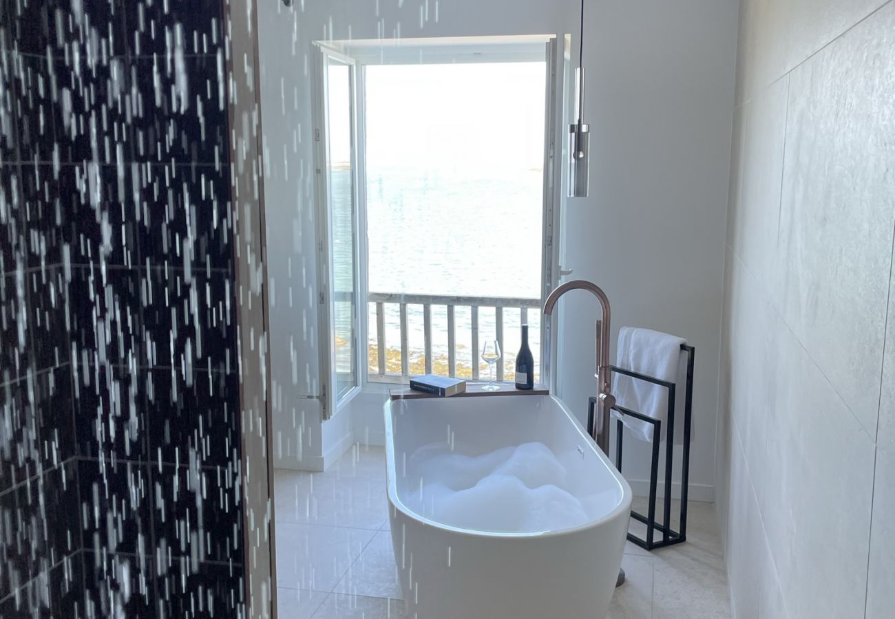 Appartement à Landéda - ILE CEZON - Duplex de luxe avec magnifique vue mer