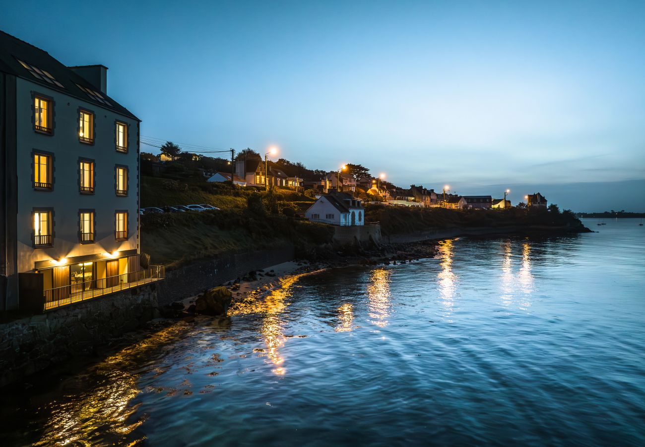 Appartement à Landéda - ILE CEZON - Duplex de luxe avec magnifique vue mer