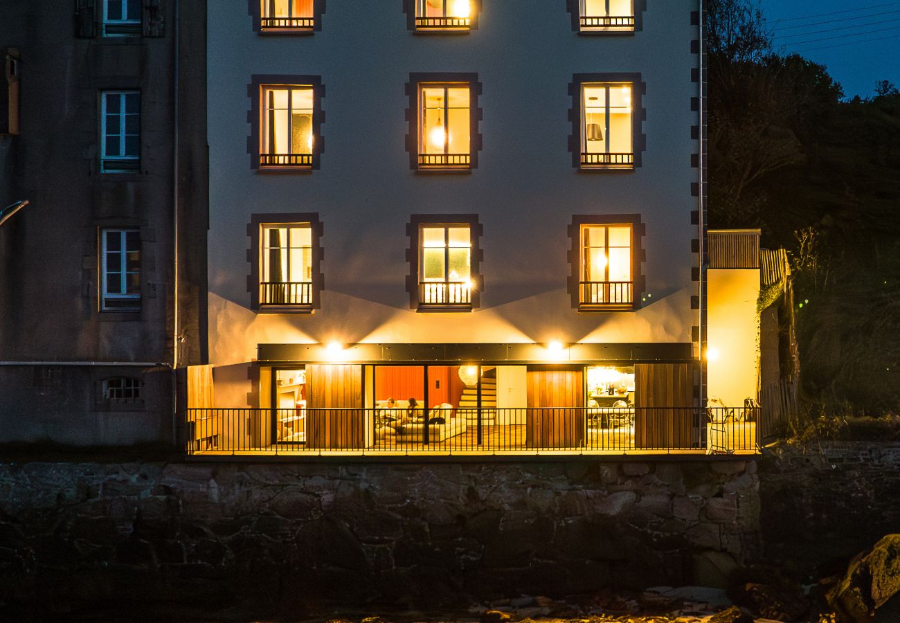 Appartement à Landéda - ILE CEZON - Duplex de luxe avec magnifique vue mer