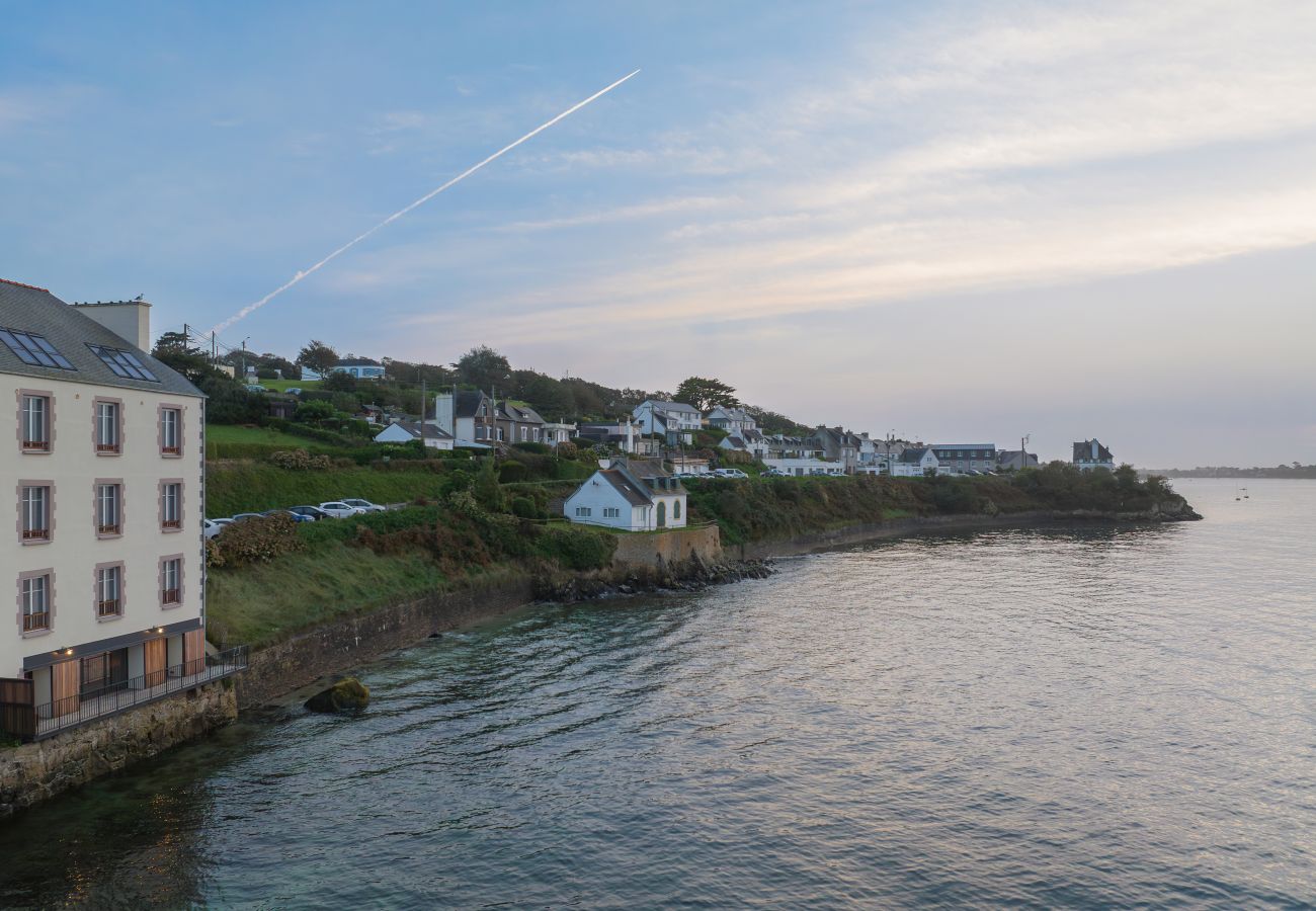 Appartement à Landéda - ILE CEZON - Duplex de luxe avec magnifique vue mer