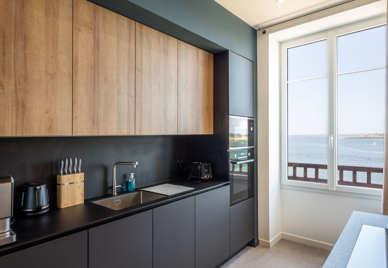 Appartement à Landéda - ILE WRACH - Duplex de luxe avec magnifique vue mer
