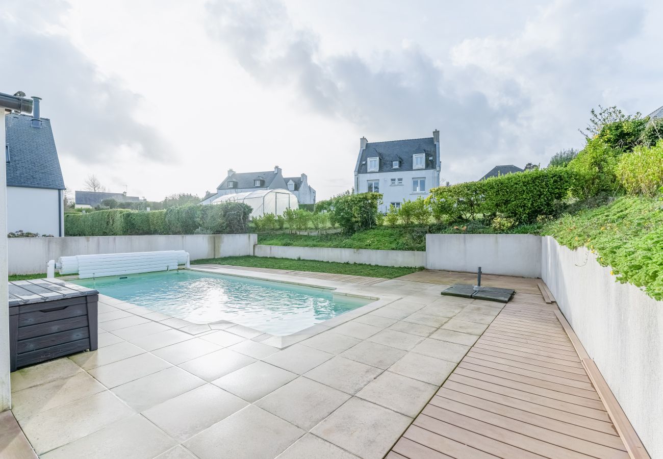 Maison à Saint-Pabu - TY KREIZH - Maison neuve avec piscine proche mer