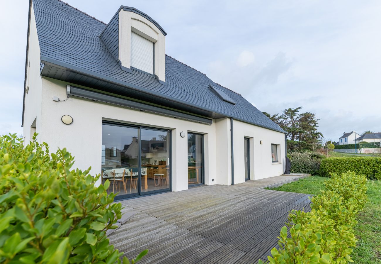 Maison à Saint-Pabu - TY KREIZH - Maison neuve avec piscine proche mer