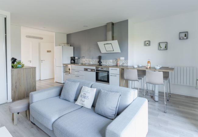 Appartement à Ploudalmézeau - ROSCAROC ENEZ KARN - Joli T2 vue mer proche plage