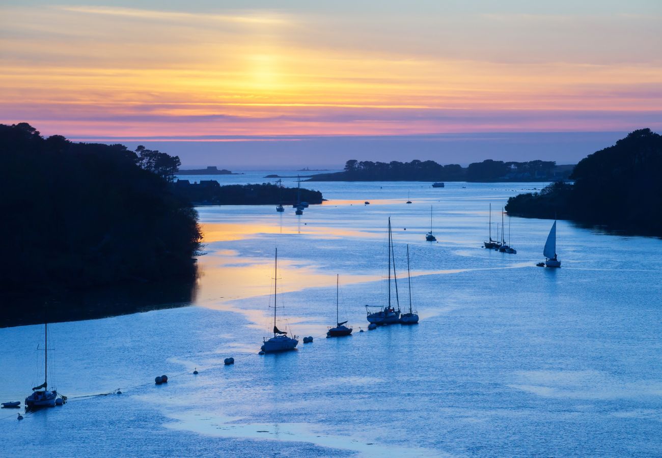 Appartement à Ploudalmézeau - ROSCAROC ENEZ KARN - Joli T2 vue mer proche plage