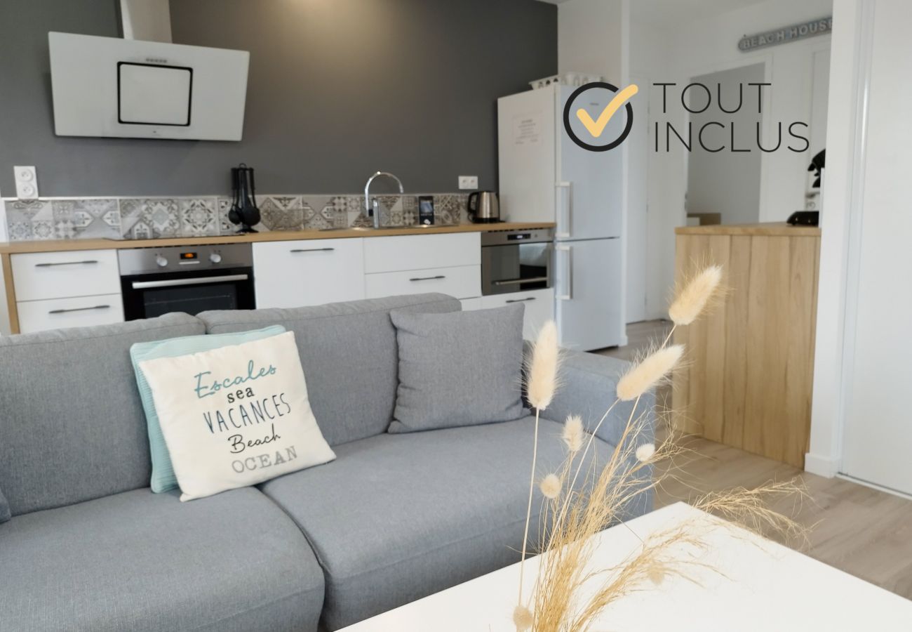 Appartement à Ploudalmézeau - ROSCAROC ENEZ AR BEG - Charmant T2 proche plage