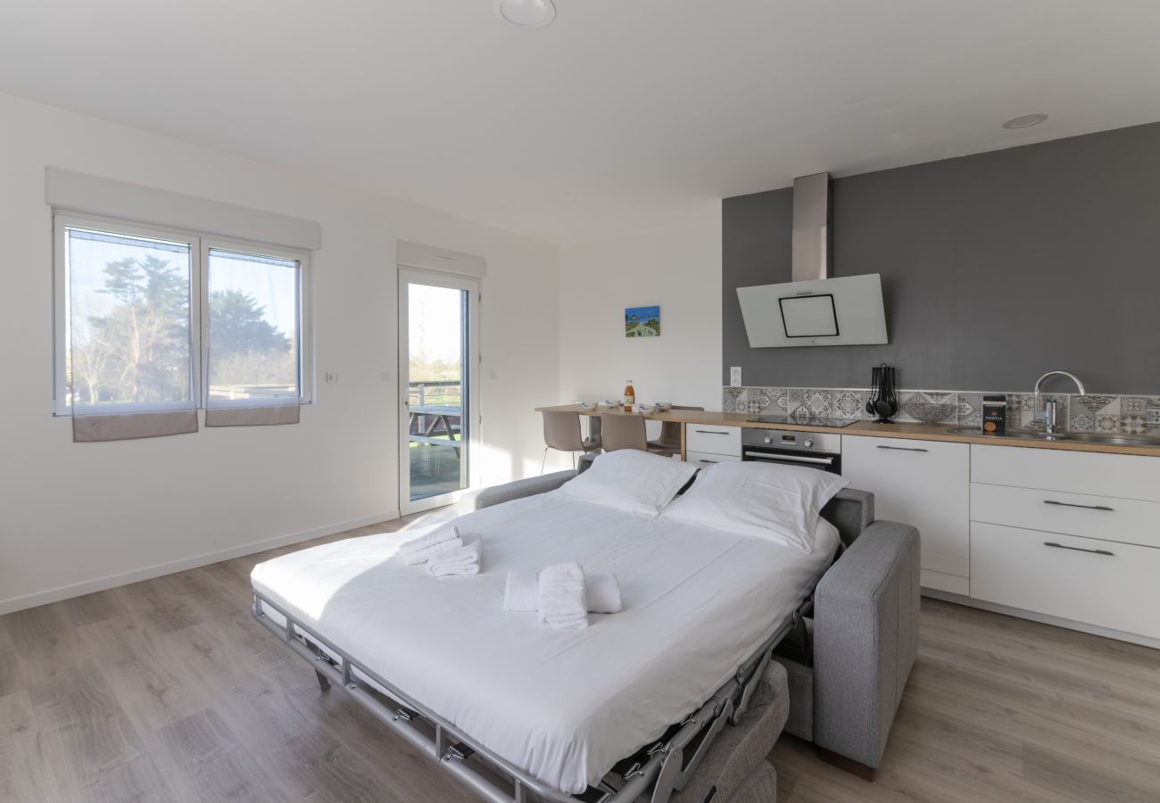 Appartement à Ploudalmézeau - ROSCAROC ENEZ AR BEG - Charmant T2 proche plage