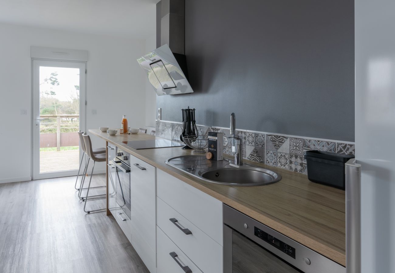 Appartement à Ploudalmézeau - ROSCAROC ENEZ AR BEG - Charmant T2 proche plage