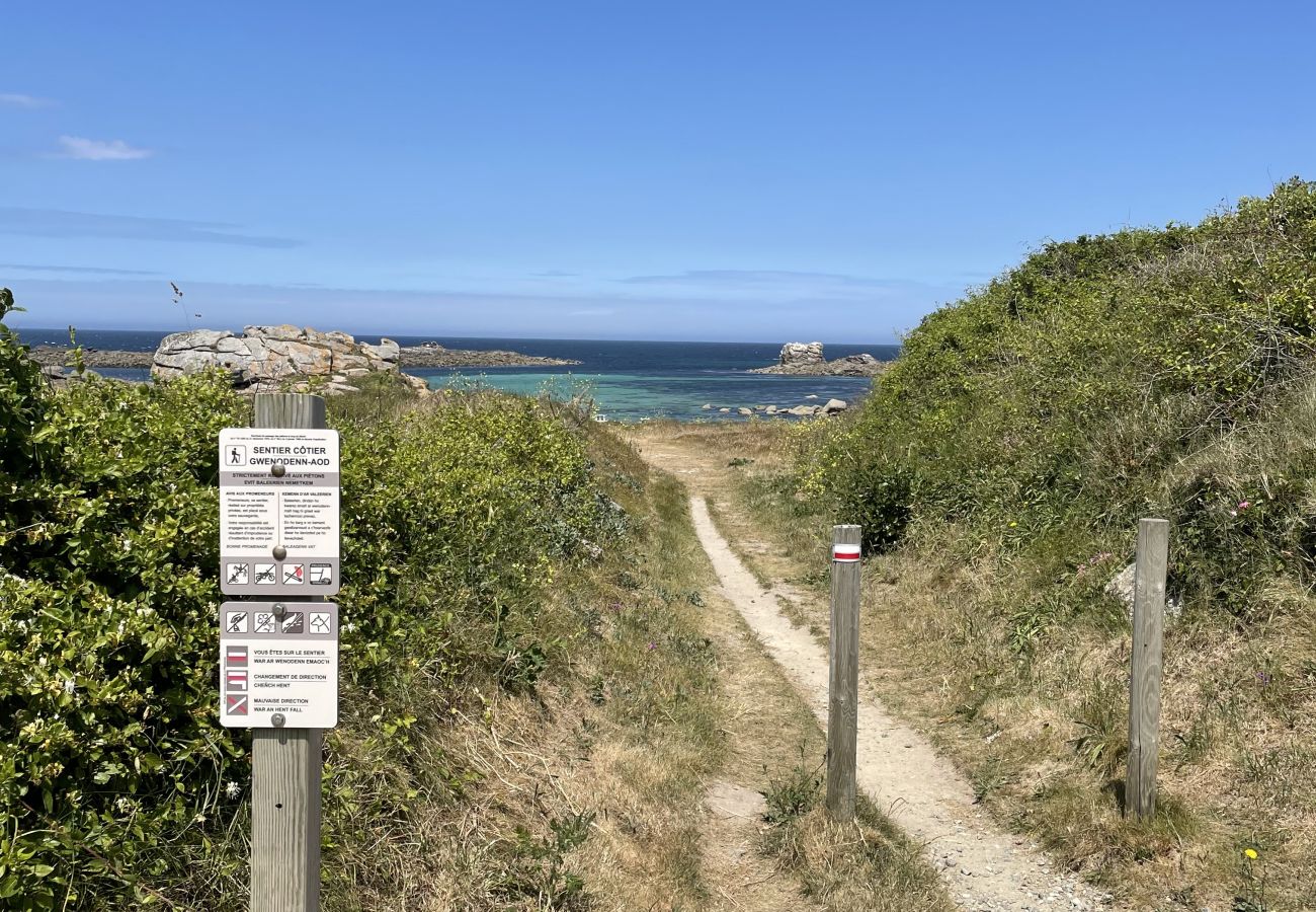 Appartement à Ploudalmézeau - ROSCAROC ENEZ HIR - Charmant T4 proche plage