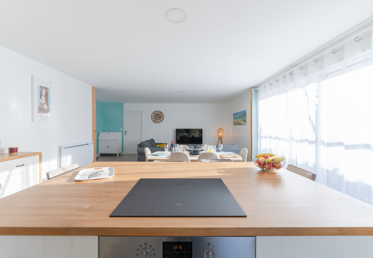 Appartement à Ploudalmézeau - ROSCAROC ENEZ HIR - Charmant T4 proche plage