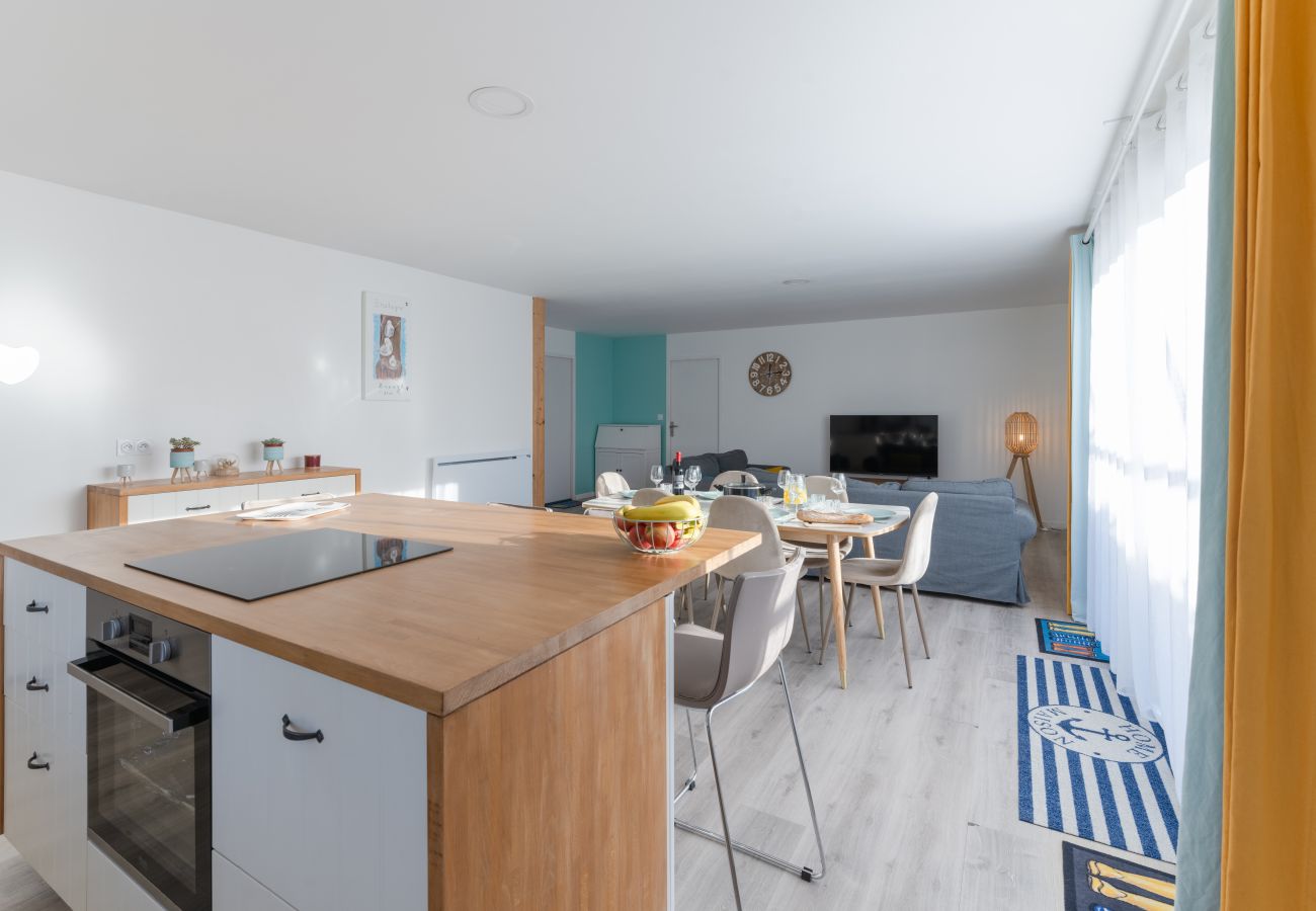 Appartement à Ploudalmézeau - ROSCAROC ENEZ HIR - Charmant T4 proche plage