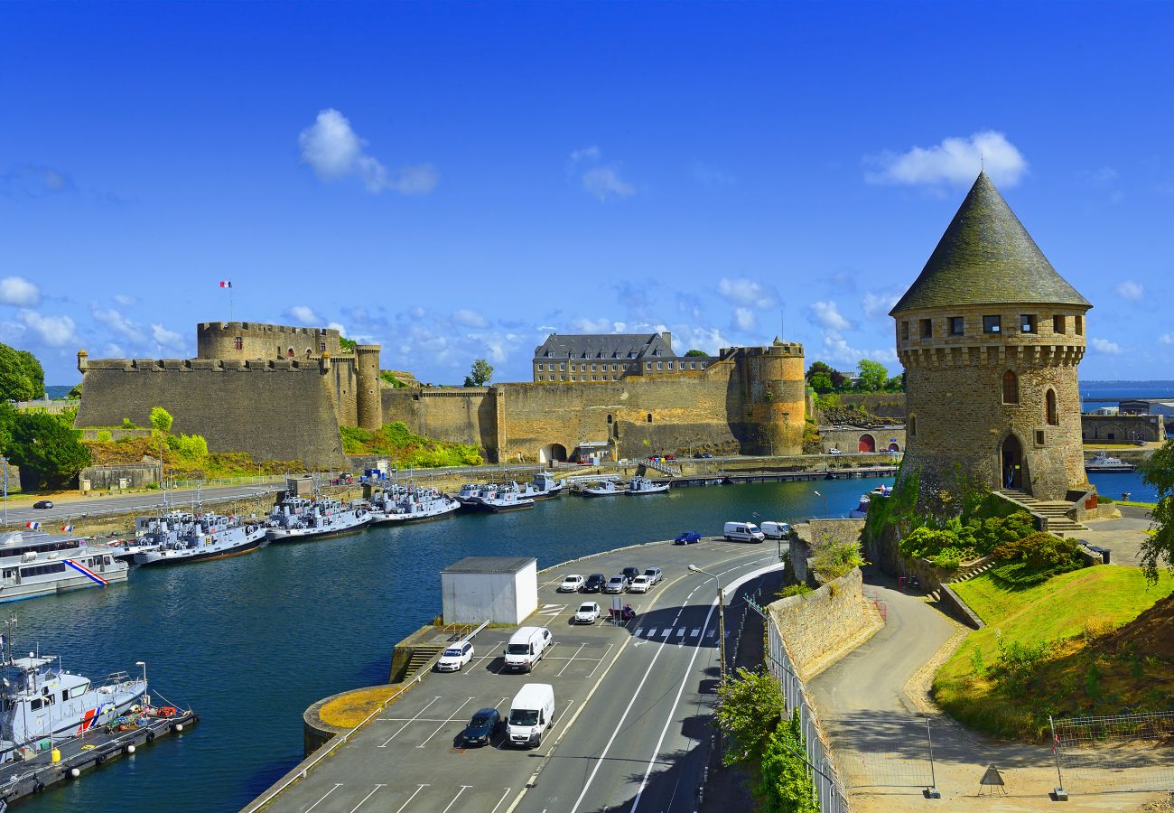 Appartement à Porspoder - AR RANNDI - Beau T3 de standing petite vue mer