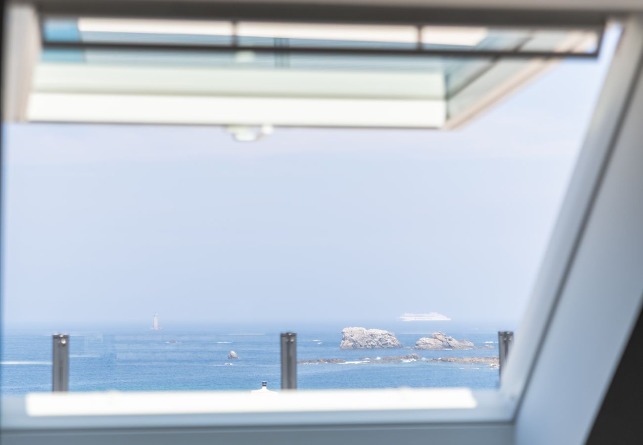 Appartement à Porspoder - AR SKOL - Magnifique duplex face à la mer 