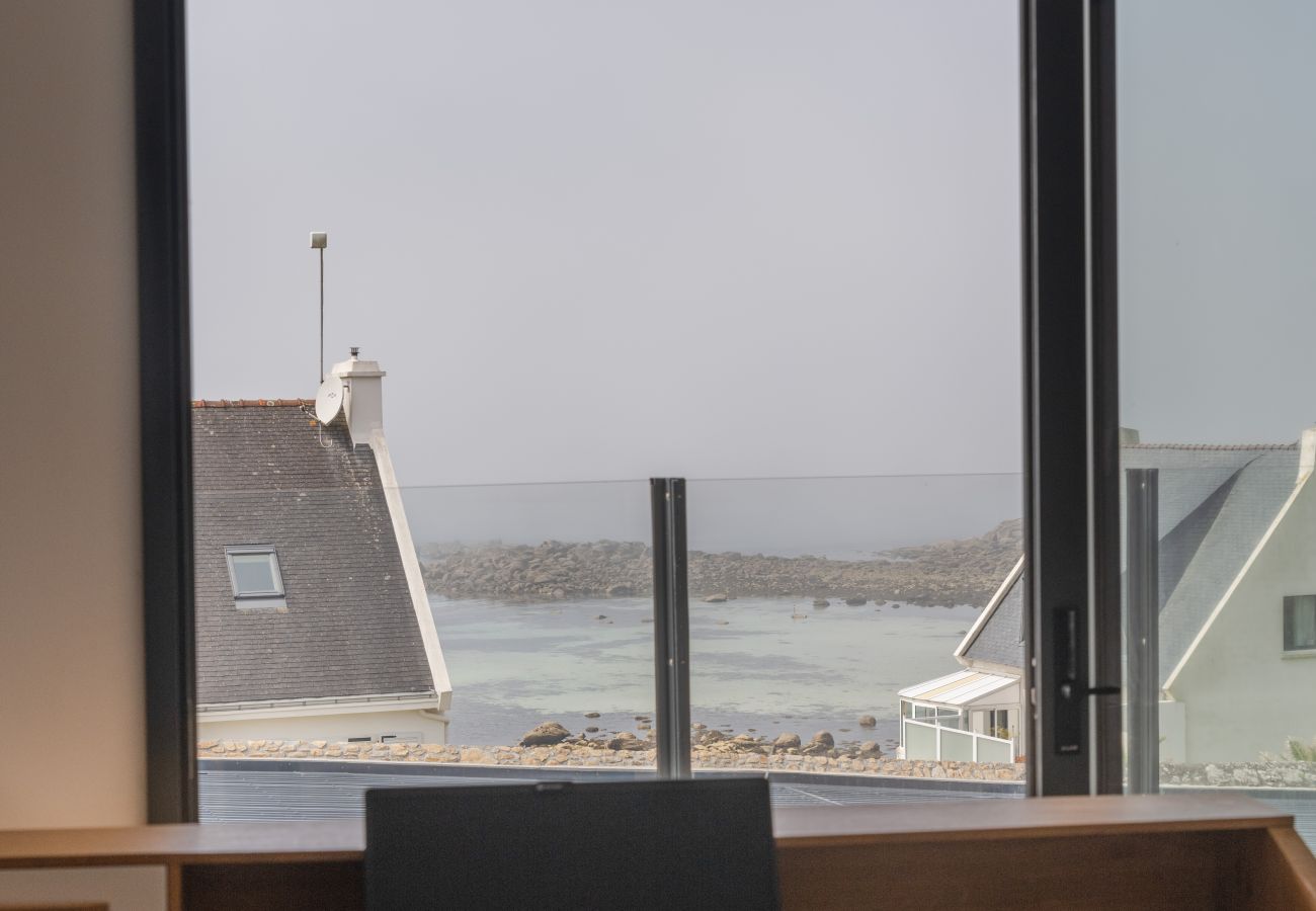 Appartement à Porspoder - AR SKOL - Magnifique duplex face à la mer 