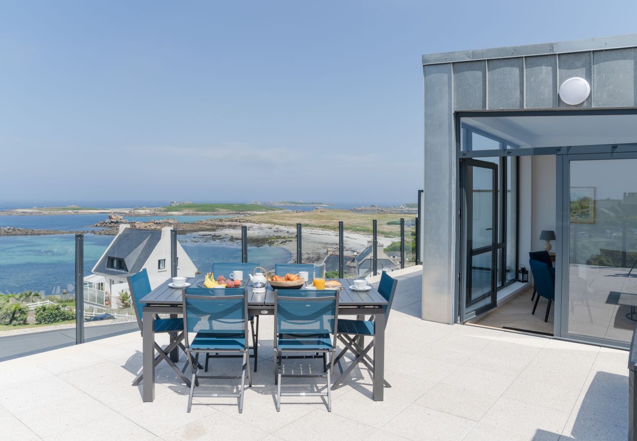 Appartement à Porspoder - AR SKOL - Magnifique duplex face à la mer 