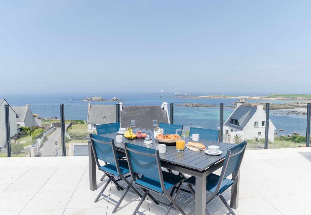 Appartement à Porspoder - AR SKOL - Magnifique duplex face à la mer 
