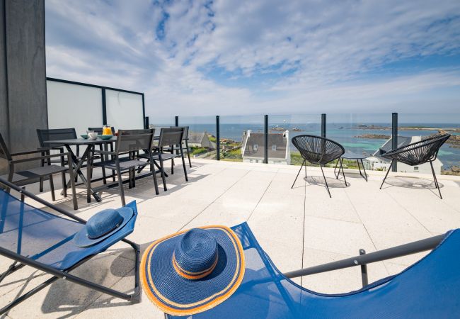 Appartement à Porspoder - OCEAN VIEW - Luxueux T3 avec magnifique vue mer Appartement à Porspoder - OCEAN VIEW - Luxueux T3 avec magnifique vue mer