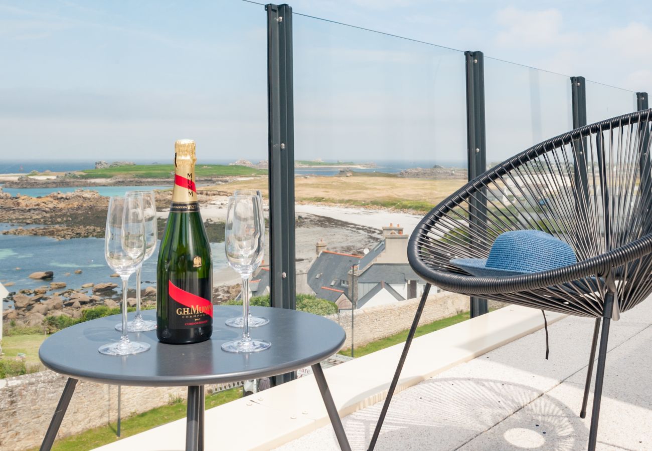 Appartement à Porspoder - OCEAN VIEW - Luxueux T3 avec magnifique vue mer