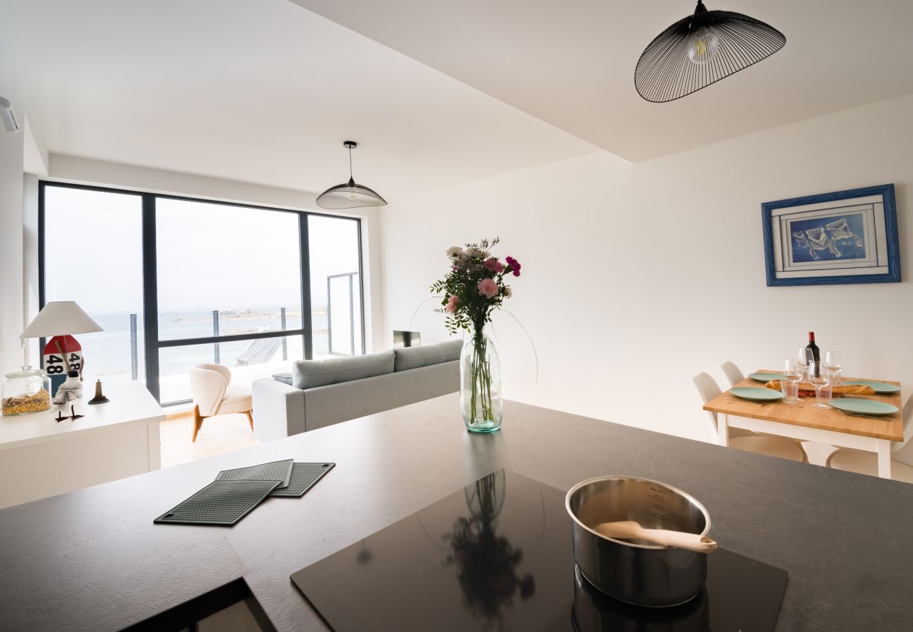 Appartement à Porspoder - OCEAN VIEW - Luxueux T3 avec magnifique vue mer