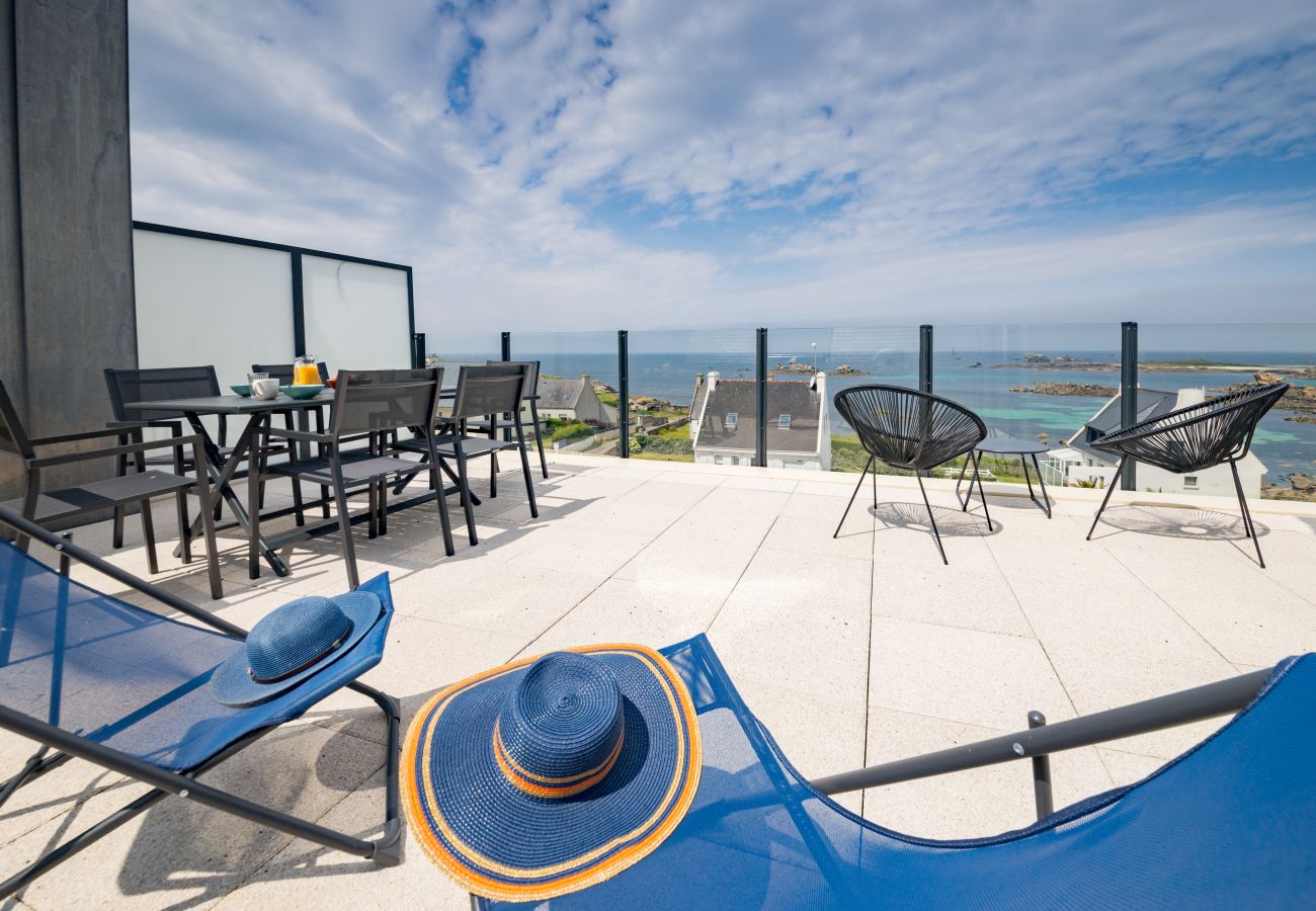 Appartement à Porspoder - OCEAN VIEW - Luxueux T3 avec magnifique vue mer