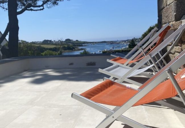 Maison à Lanildut - KER LAN - Maison de caractère avec SPA et vue mer Maison à Lanildut - KER LAN - Maison de caractère avec SPA et vue mer