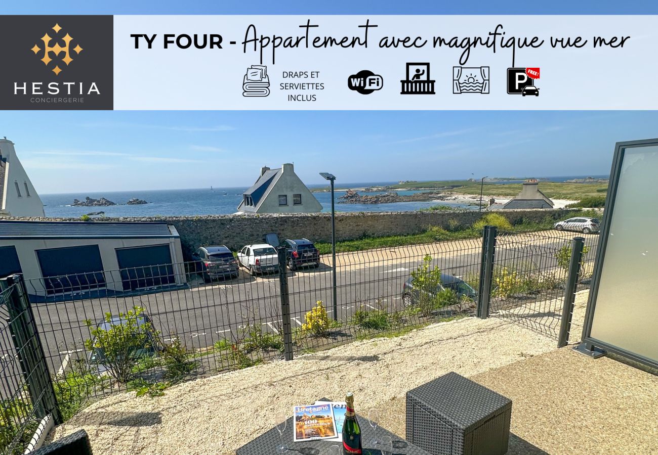 Appartement à Porspoder - TY FOUR - Bel appartement T2 de standing vue mer