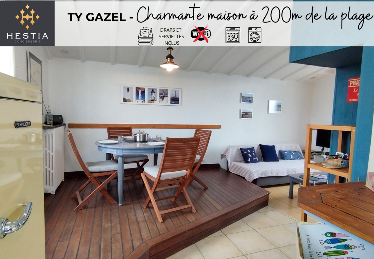 Maison à Saint-Pabu - TY GAZEL - Charmante maison à 100m de la plage