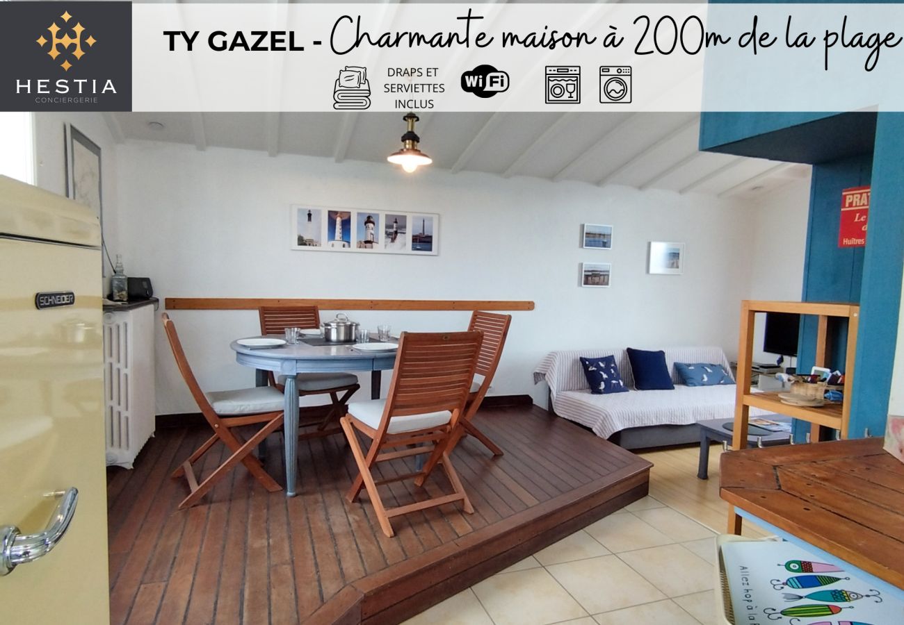 Maison à Saint-Pabu - TY GAZEL - Charmante maison à 200m de la plage