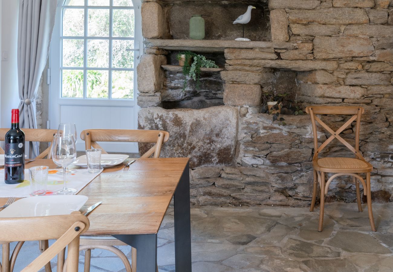 Maison à Plougonvelin - TY LAOUEN - Maison bretonne de charme avec sauna 