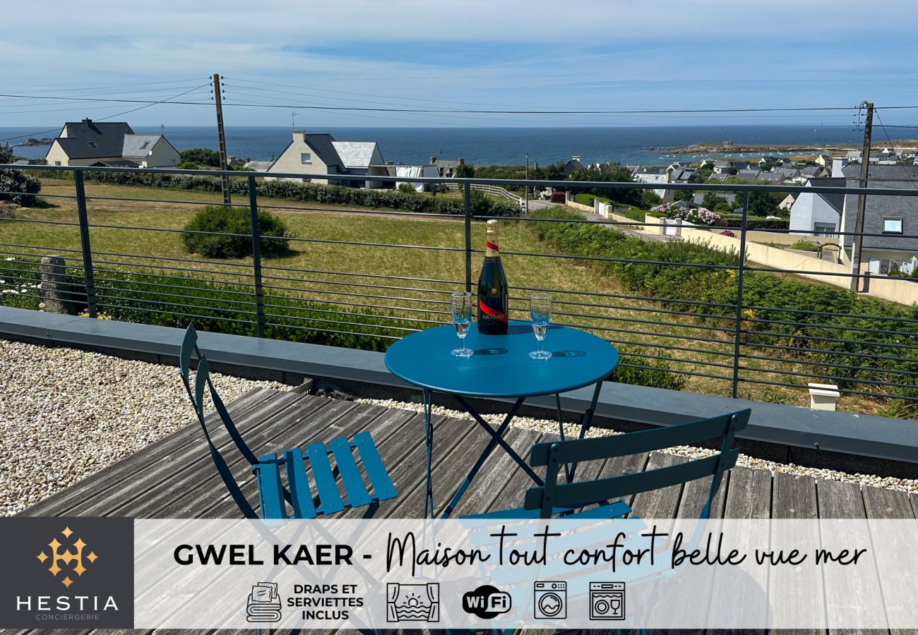 Maison à Plouarzel - GWEL KAER - Maison tout confort belle vue mer