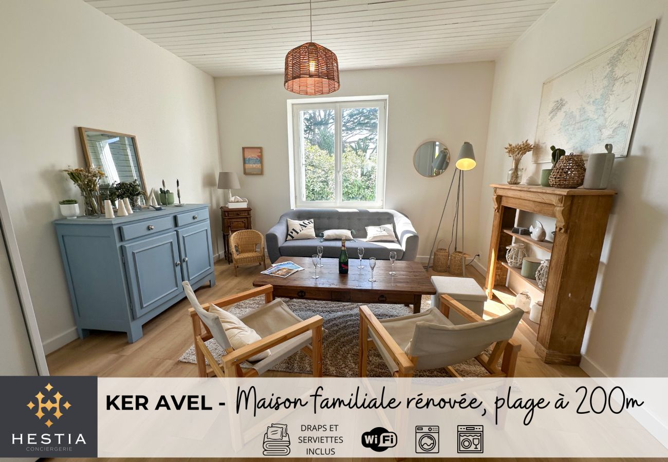 Maison à Ploudalmézeau - KER AVEL - Maison familiale rénovée proche plage