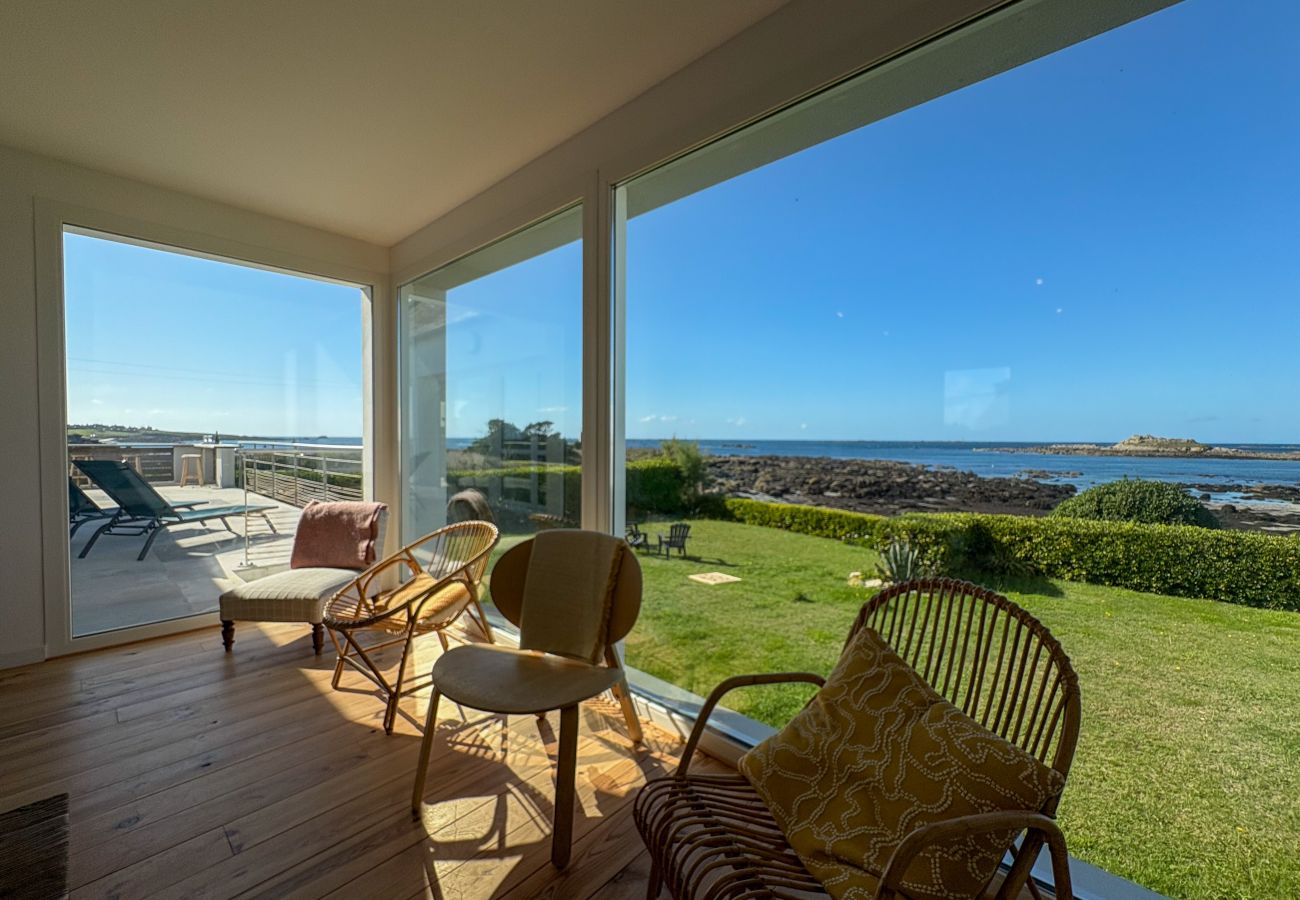Maison à Ploudalmézeau - TY SUNSET - Vue Mer à 180° & accès Plage direct