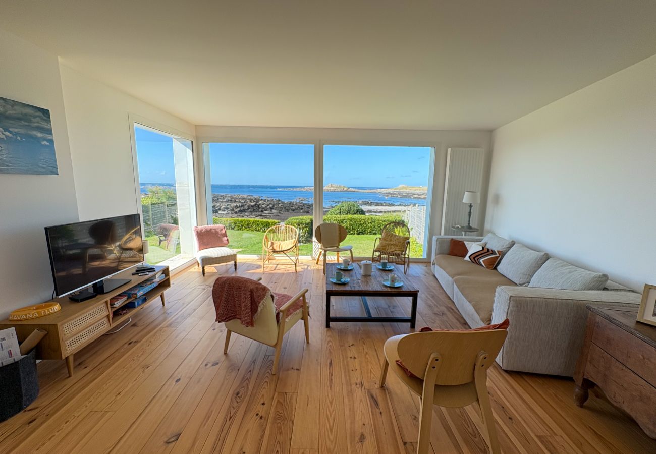 Maison à Ploudalmézeau - TY SUNSET - Vue Mer à 180° & accès Plage direct