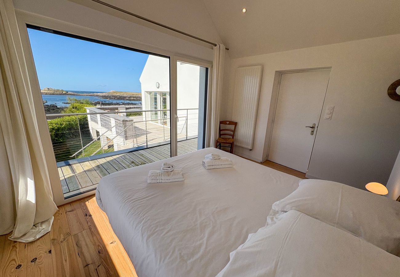 Maison à Ploudalmézeau - TY SUNSET - Vue Mer à 180° & accès Plage direct