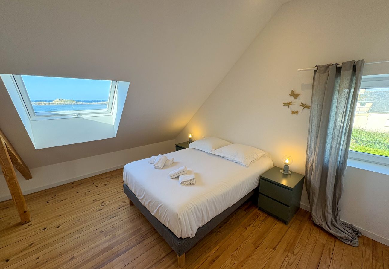 Maison à Ploudalmézeau - TY SUNSET - Vue Mer à 180° & accès Plage direct