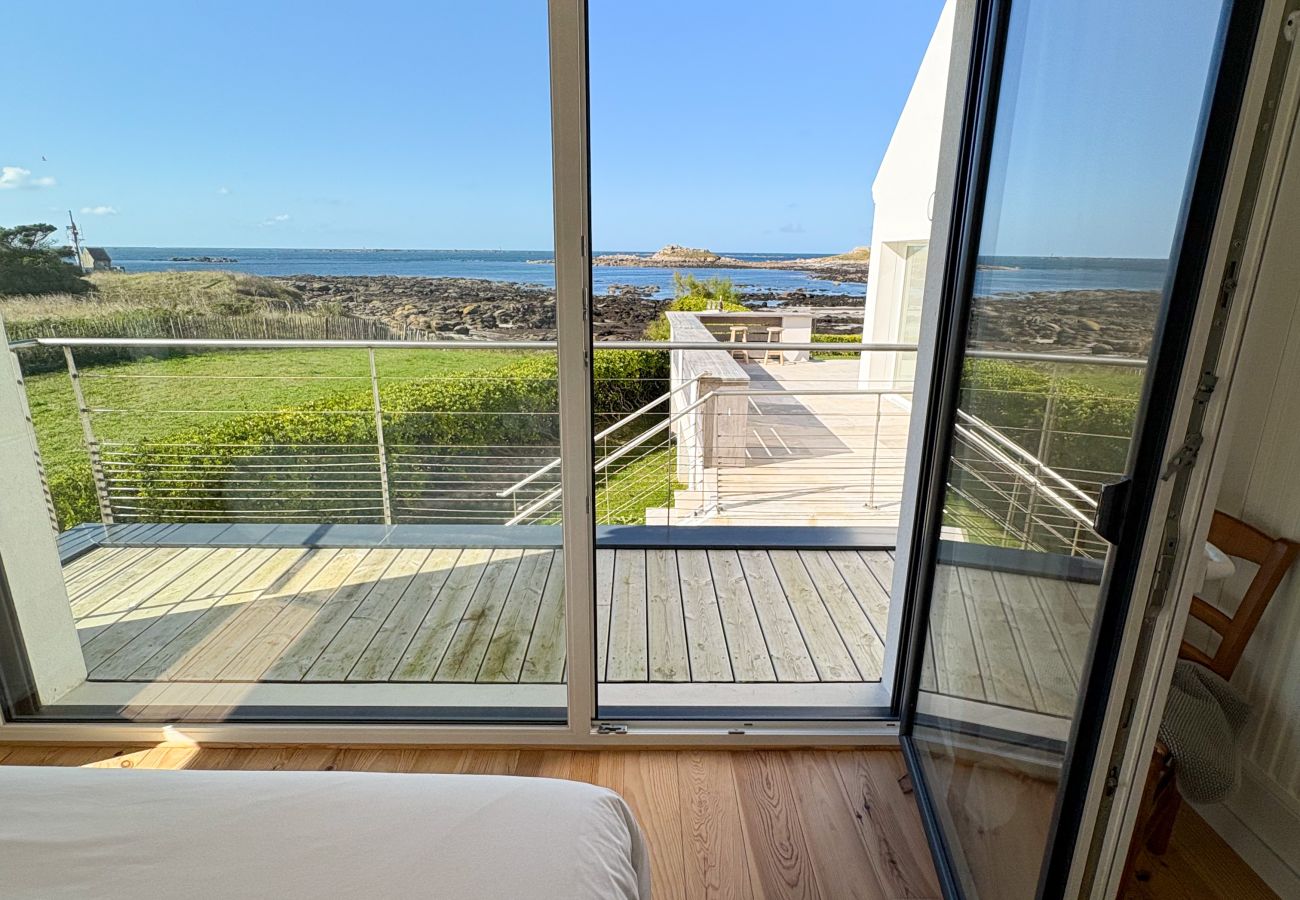 Maison à Ploudalmézeau - TY SUNSET - Vue Mer à 180° & accès Plage direct