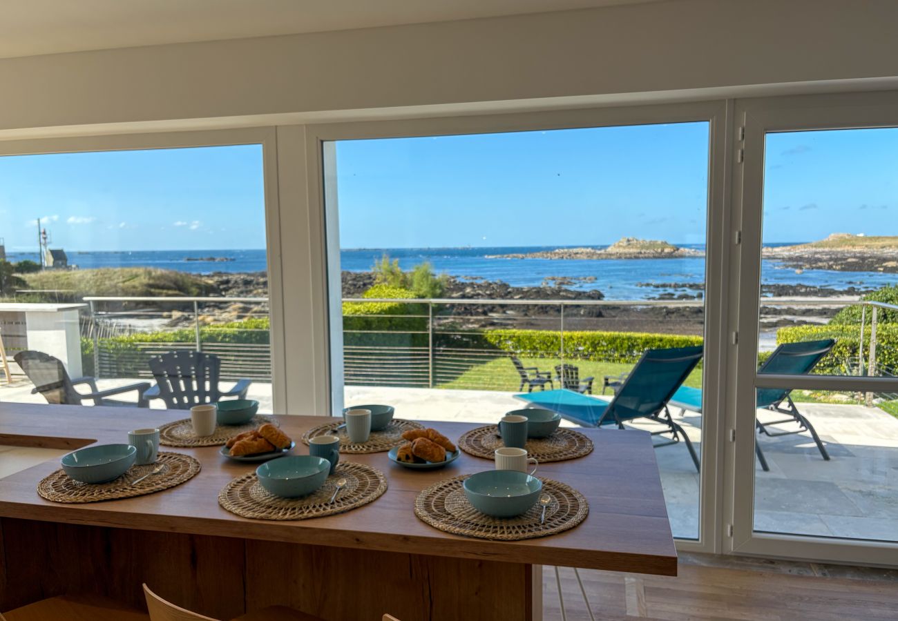 Maison à Ploudalmézeau - TY SUNSET - Vue Mer à 180° & accès Plage direct