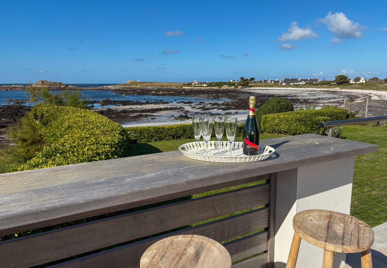 Maison à Ploudalmézeau - TY SUNSET - Vue Mer à 180° & accès Plage direct